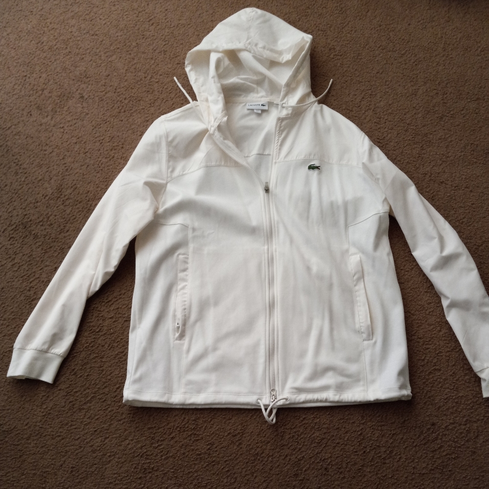Lacoste size L white